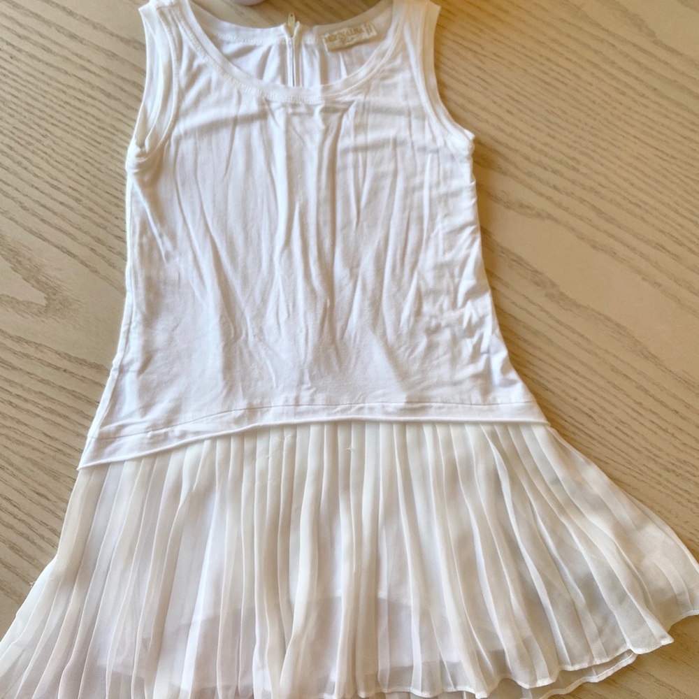MonnaLisa Pleated Trim Dress Child size 6